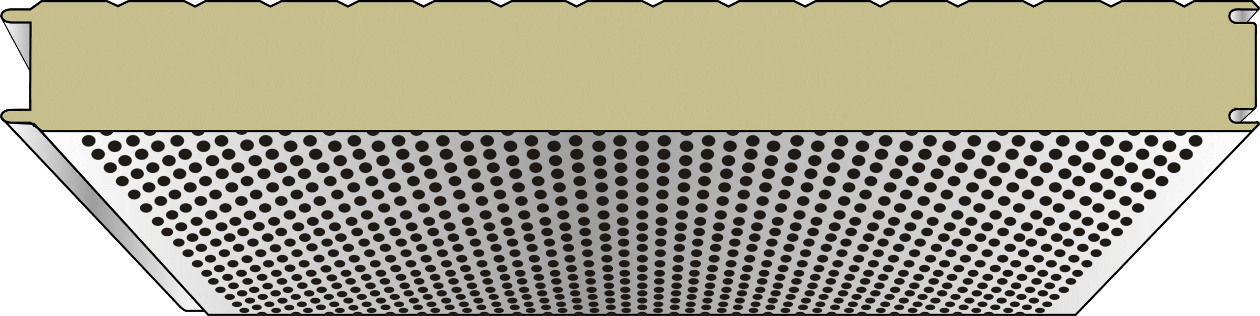 Brandschutzwand Hipertec Sound Mineralwolle