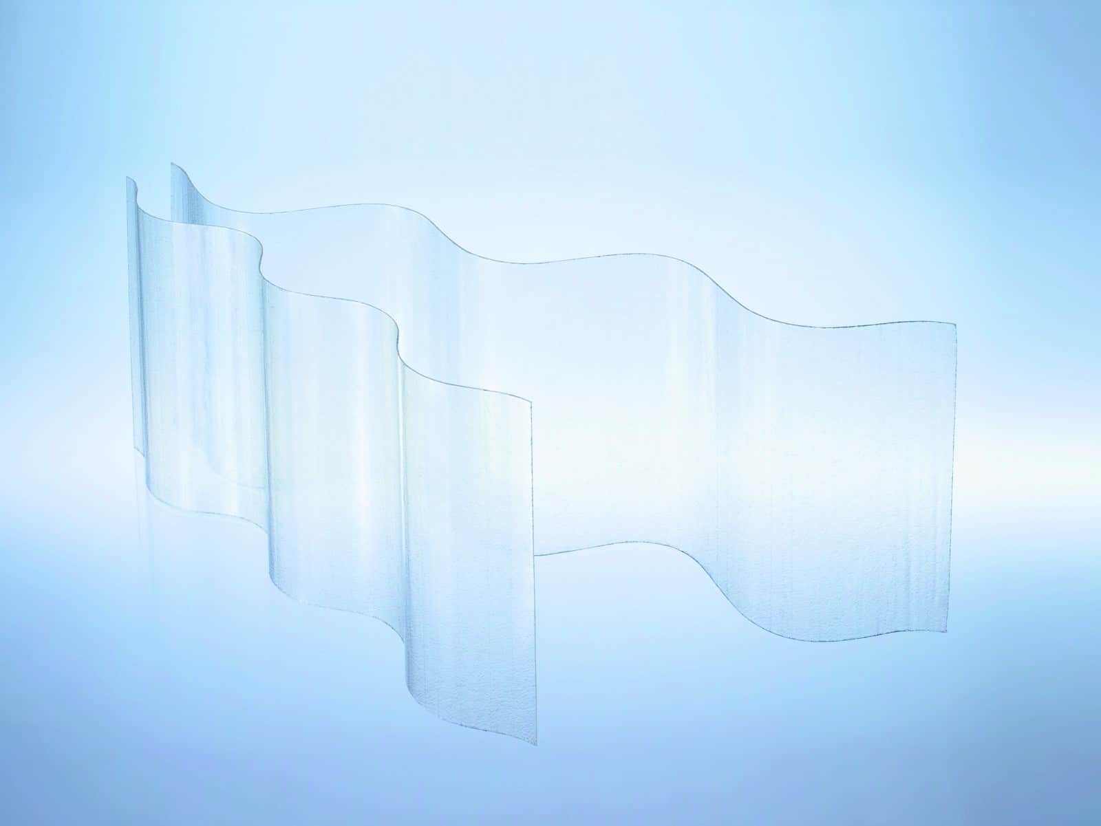 Polyester – Welllichtplatten ( farblos )