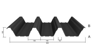Stahltrapezprofil M 100/275