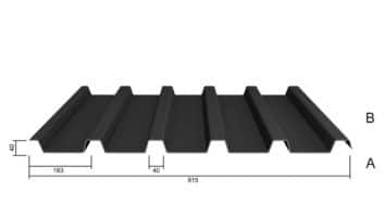 Stahltrapezprofil M 40/183