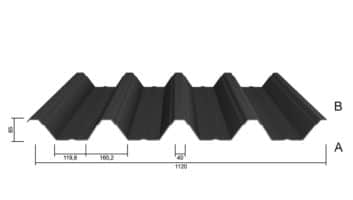 Stahltrapezprofil M 85/280