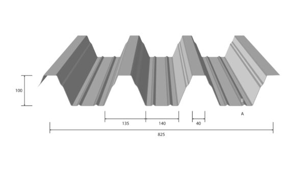 Stahltrapezprofil M 100.275