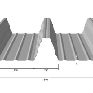 Stahltrapezprofil 200/420