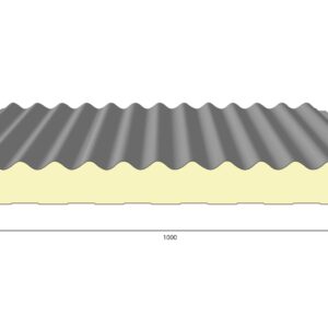 Thermowand sichtbare Verschraubung Welle