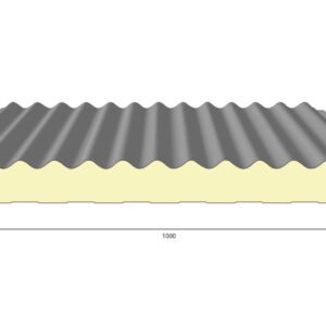 Thermowand sichtbare Verschraubung Welle